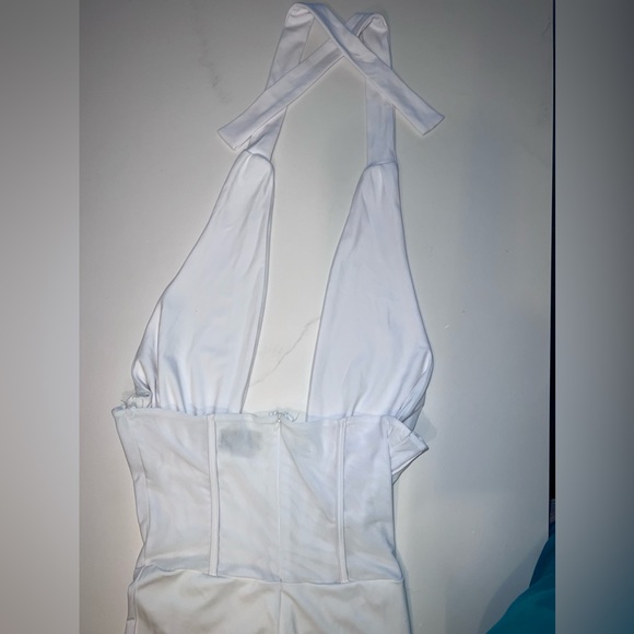 Bad Society Club Jumpsuit With Sheer Bodice! - Picture 6 of 6